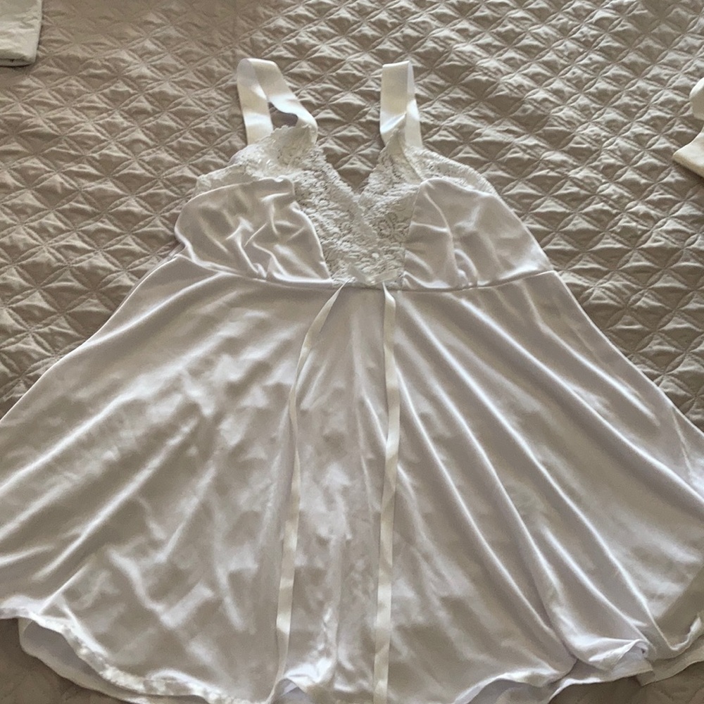 Brand new sateen cami/slip